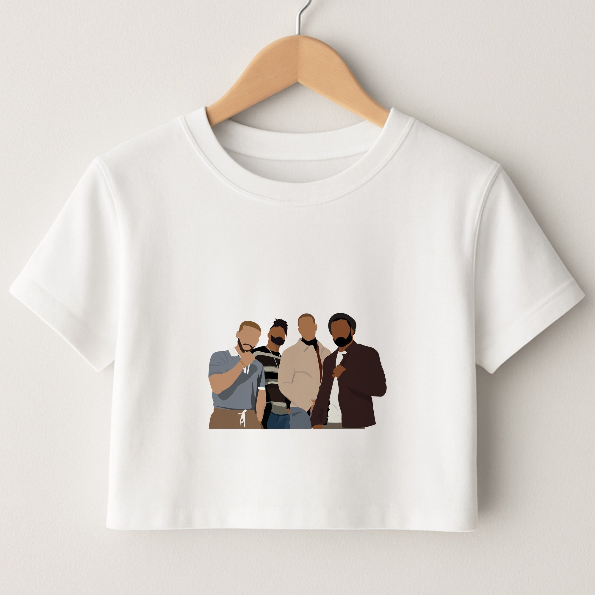 JLS Members Inspired Crop Top