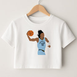 Morant - Basketball Crop Top