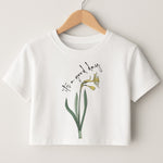 It's A Good Day Crop Top