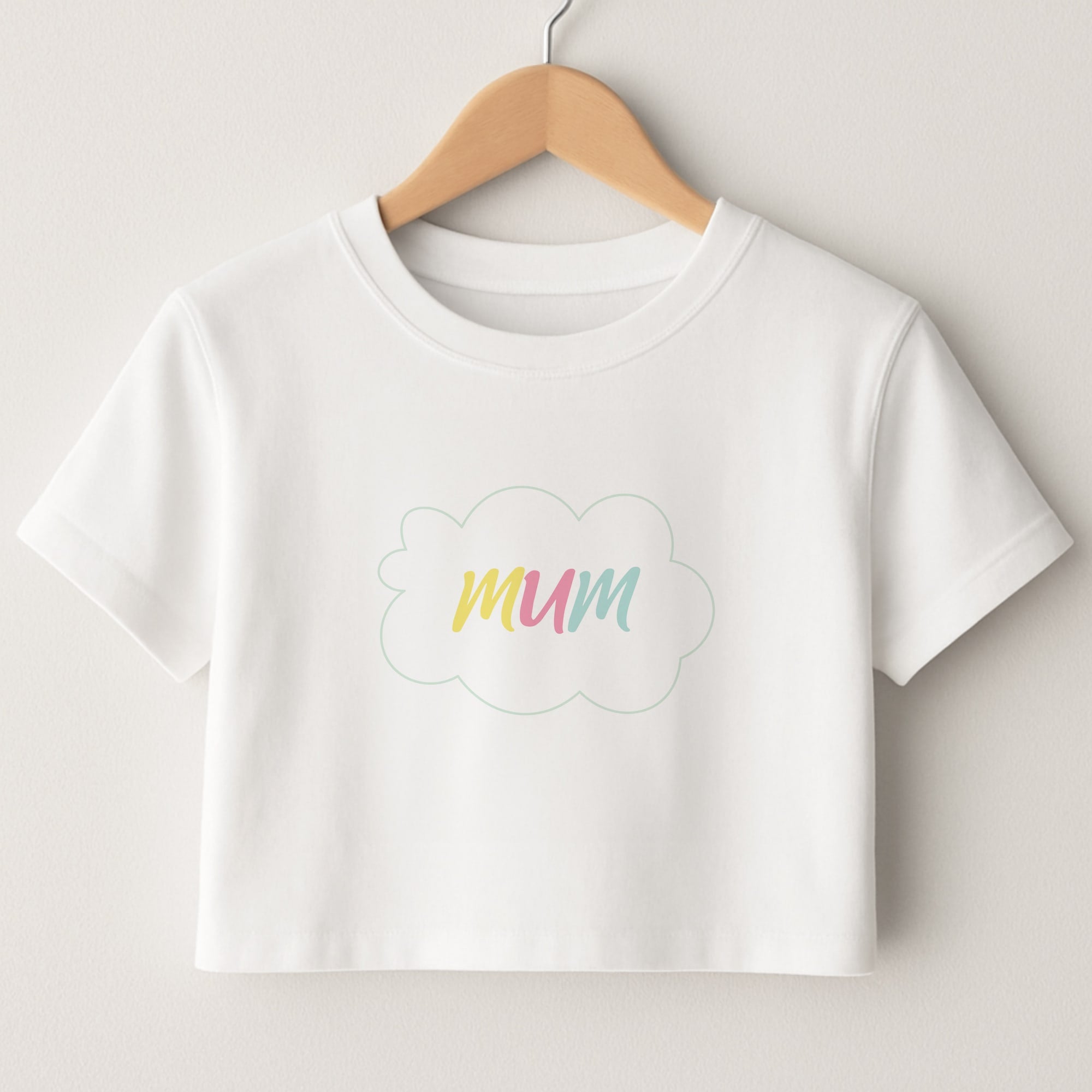 Clouds - Mothers Day Crop Top