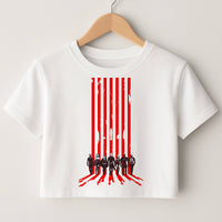 The Seven Silhouettes Crop Top