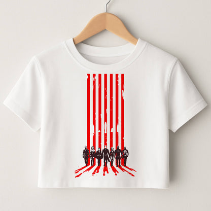 The Seven Silhouettes Crop Top