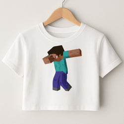 Steve Dab - Mining Crop Top
