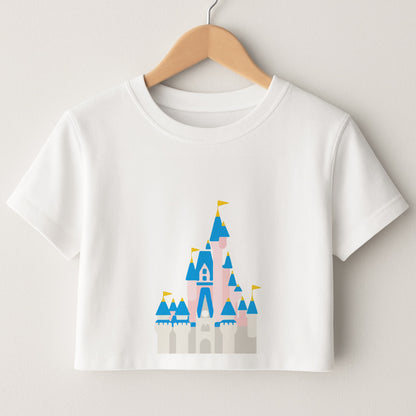 Fairytale Castle Crop Top