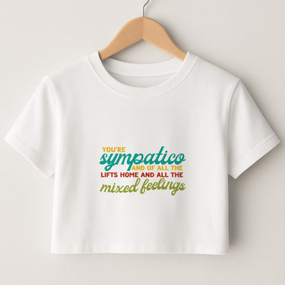 You're Sympatico Crop Top