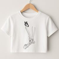 Scissorhands - Scissorhands Crop Top