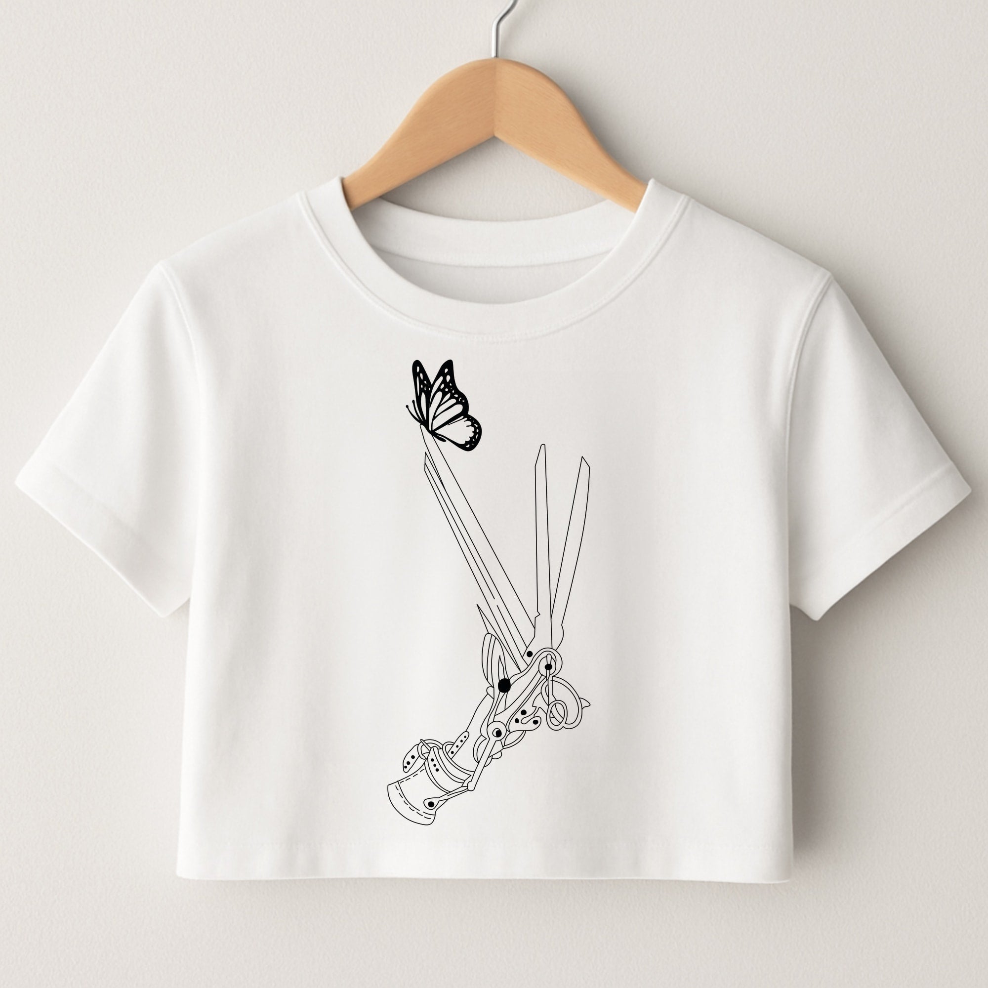 Scissorhands - Scissorhands Crop Top