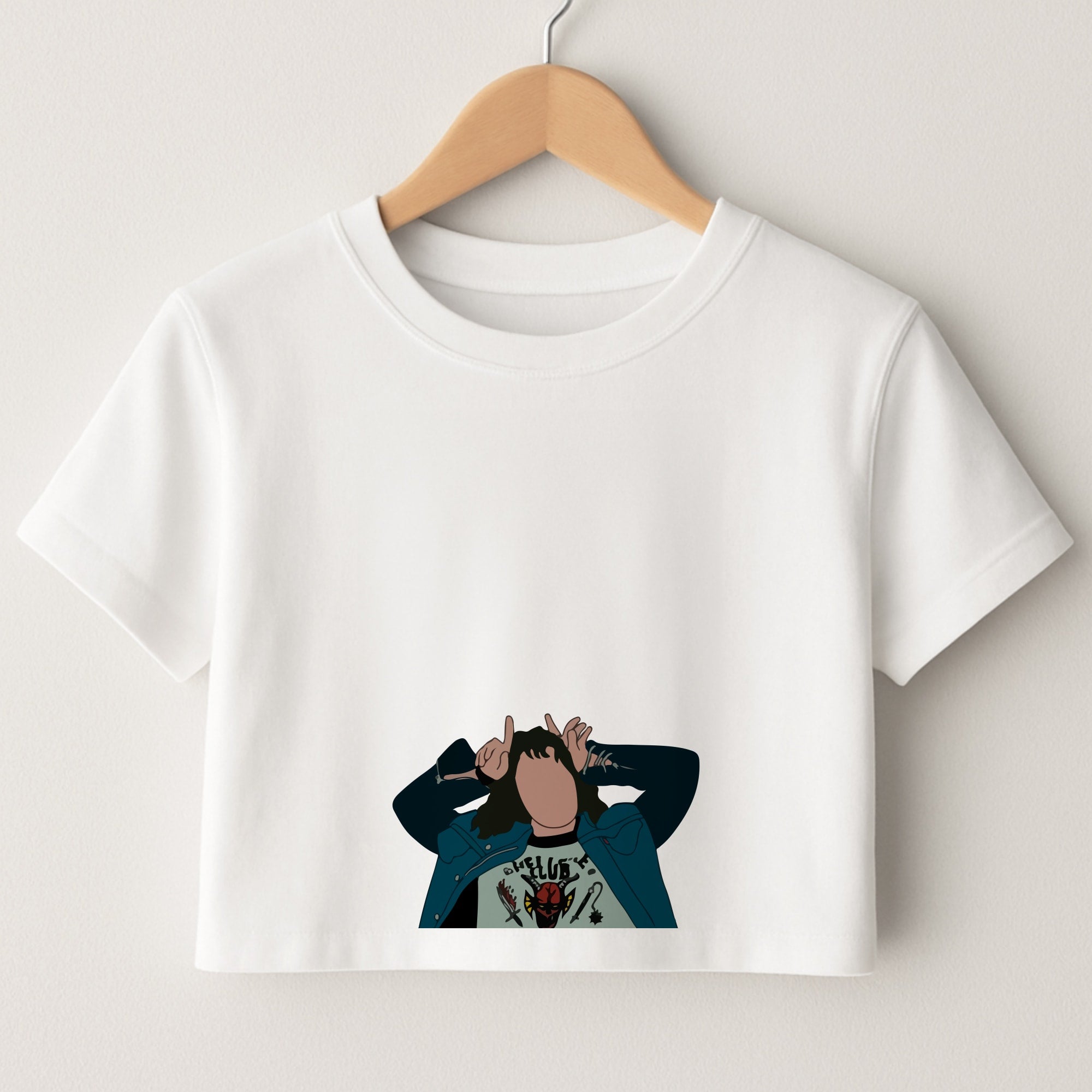 Eddie Munson Crop Top