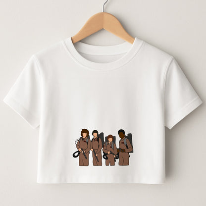 Ghost Busters Costumes Crop Top