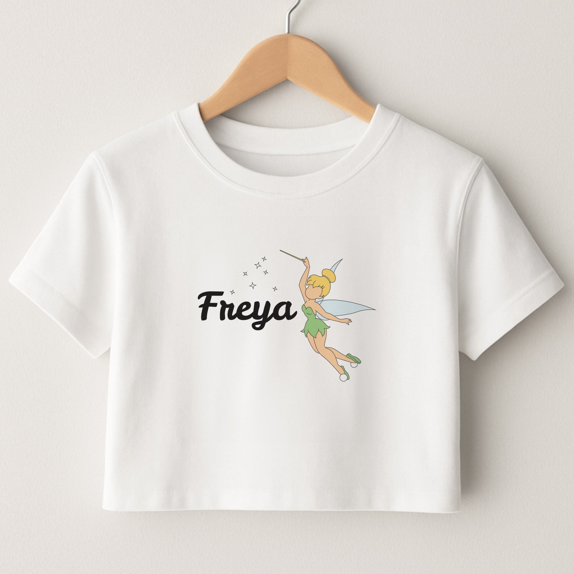 Tinkerbell - Personalised Fairytale Crop Top