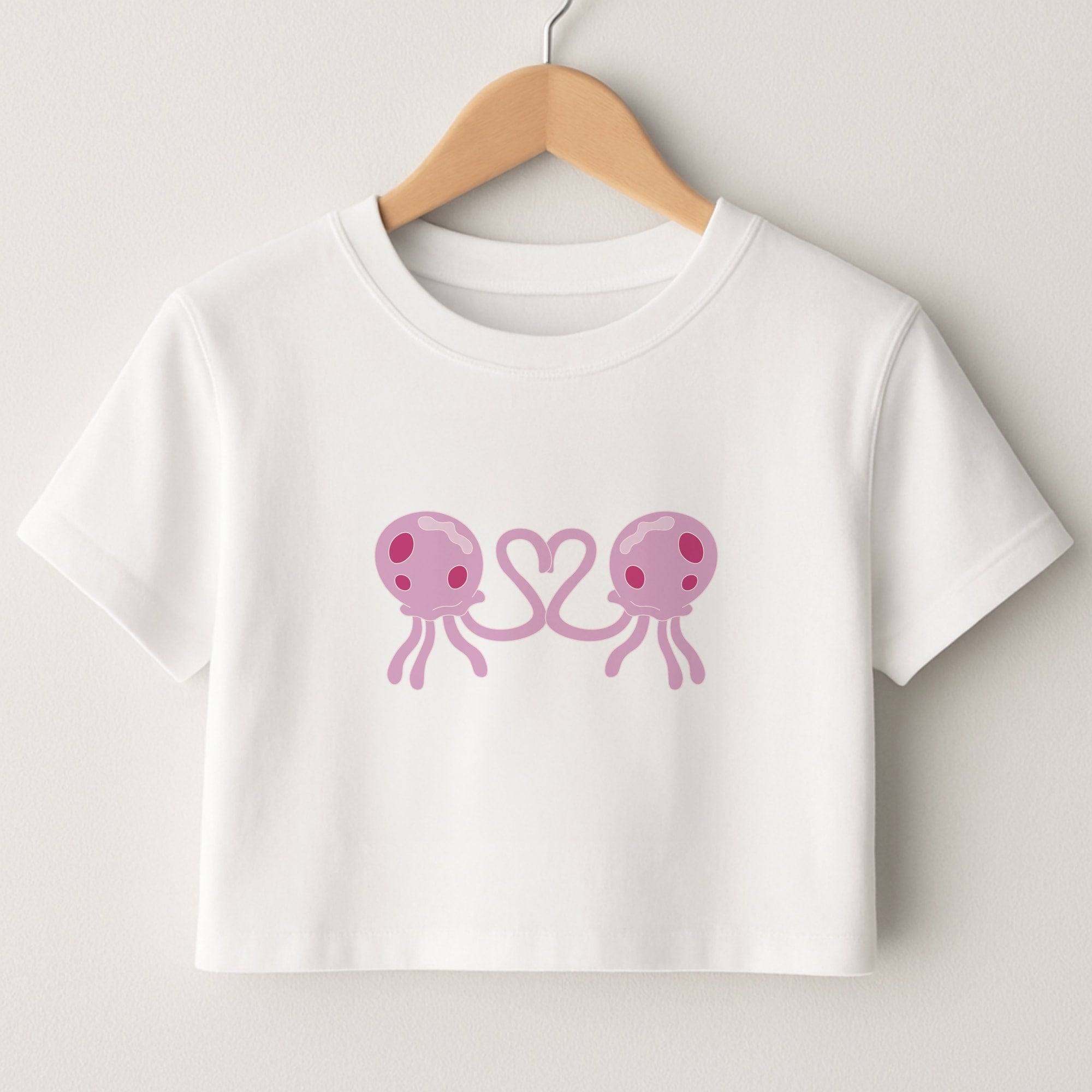 Love Heart Crop Top