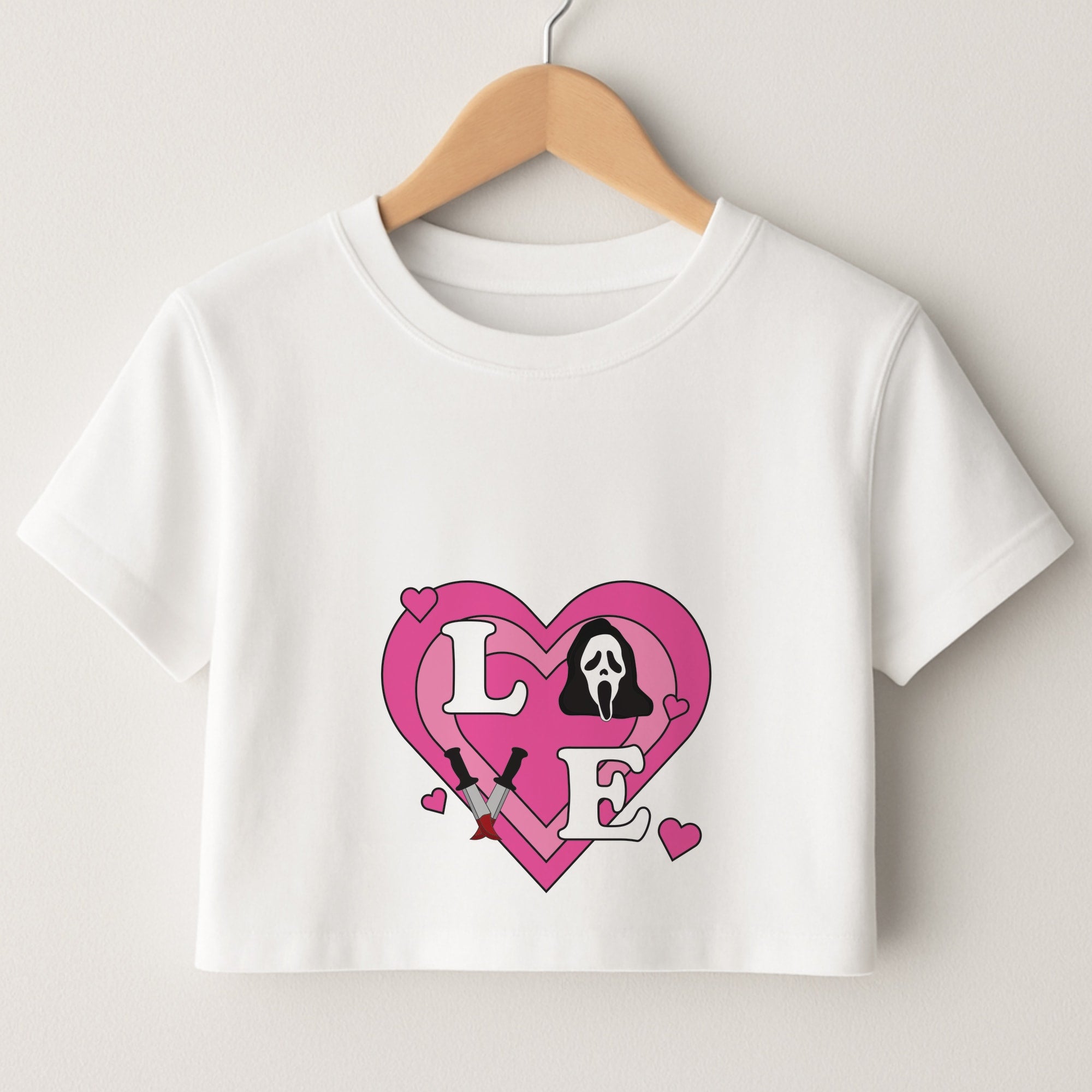 Love Ghost Crop Top