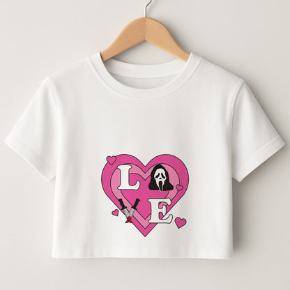 Love Ghost Crop Top