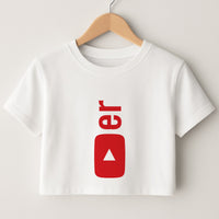YouTuber Crop Top