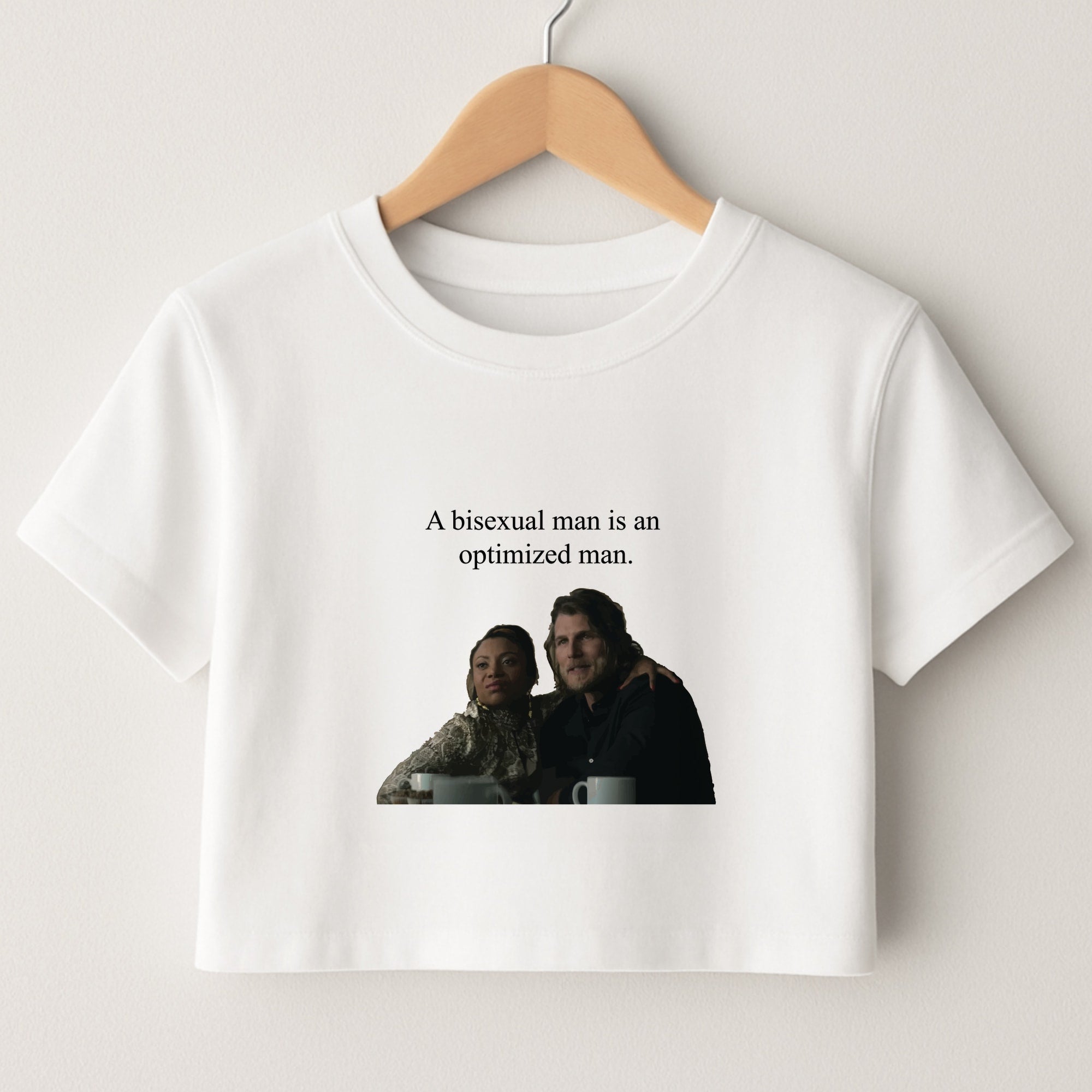 A Bisexual Man Crop Top