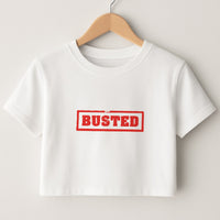 Band Logo - Bust Band Crop Top