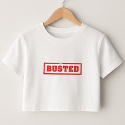 Band Logo - Bust Band Crop Top