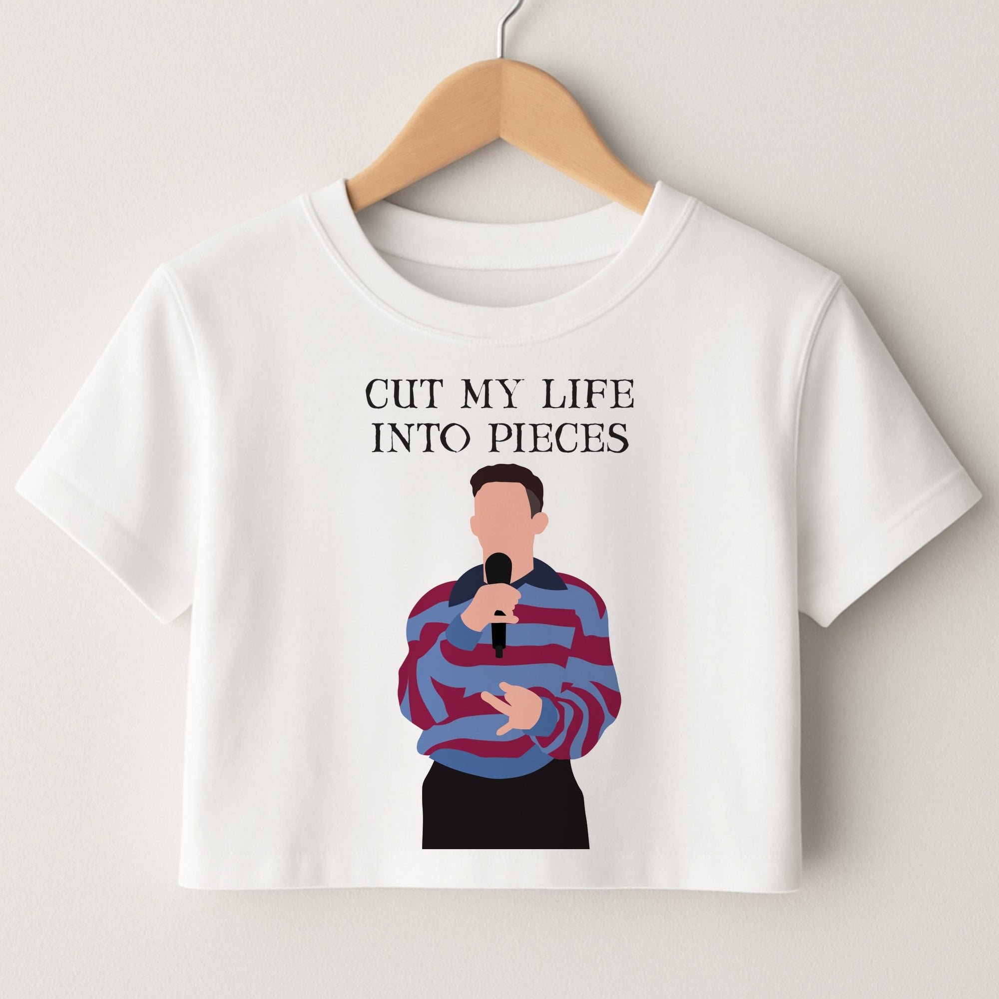 Cut My Life Into Pieces Karaoke Crop Top