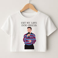 Cut My Life Into Pieces Karaoke Crop Top