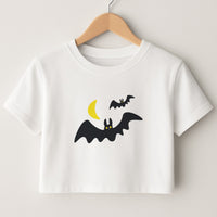 Halloween Pattern 4 Crop Top