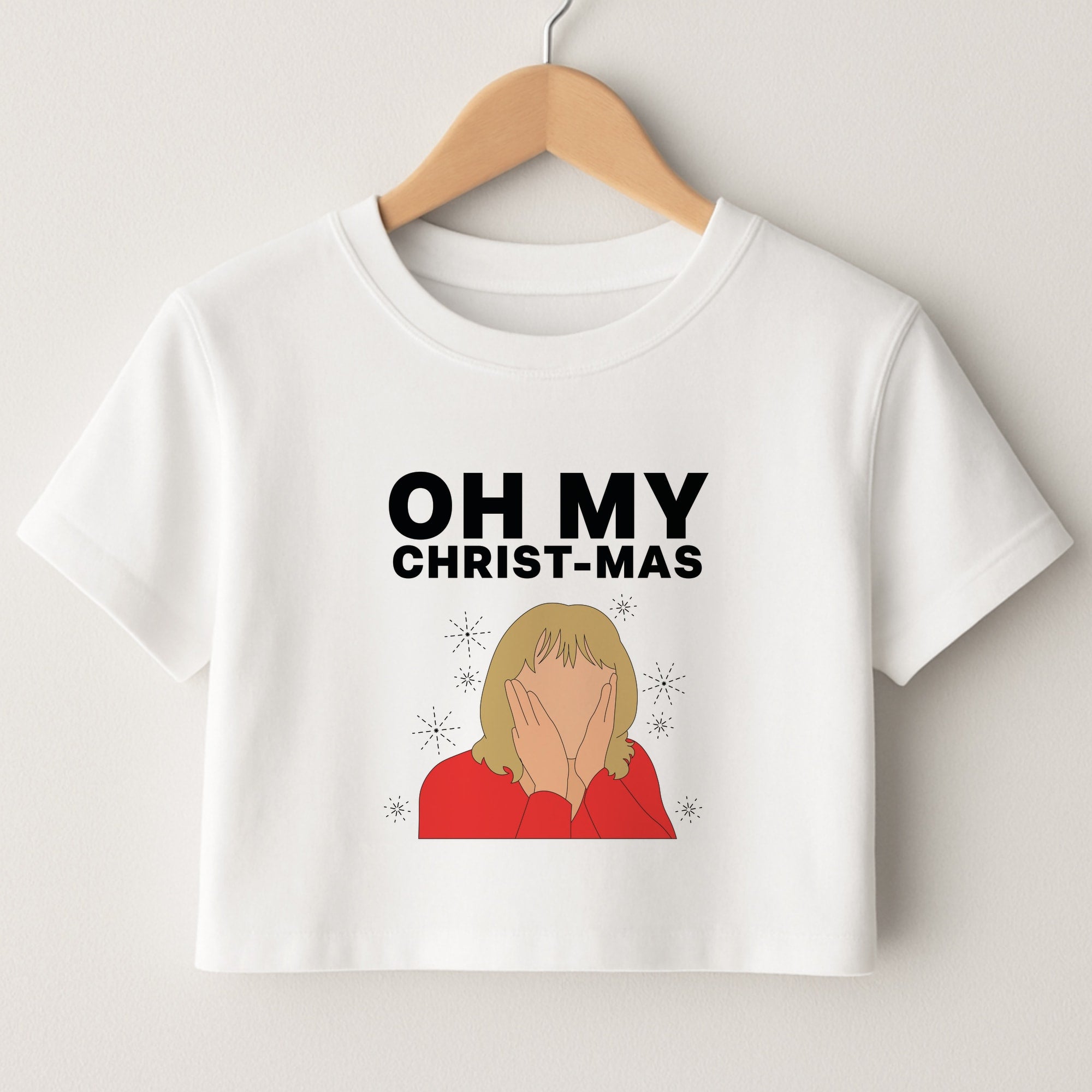 Oh My Christ-Mas Crop Top