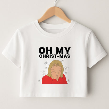 Oh My Christ-Mas Crop Top
