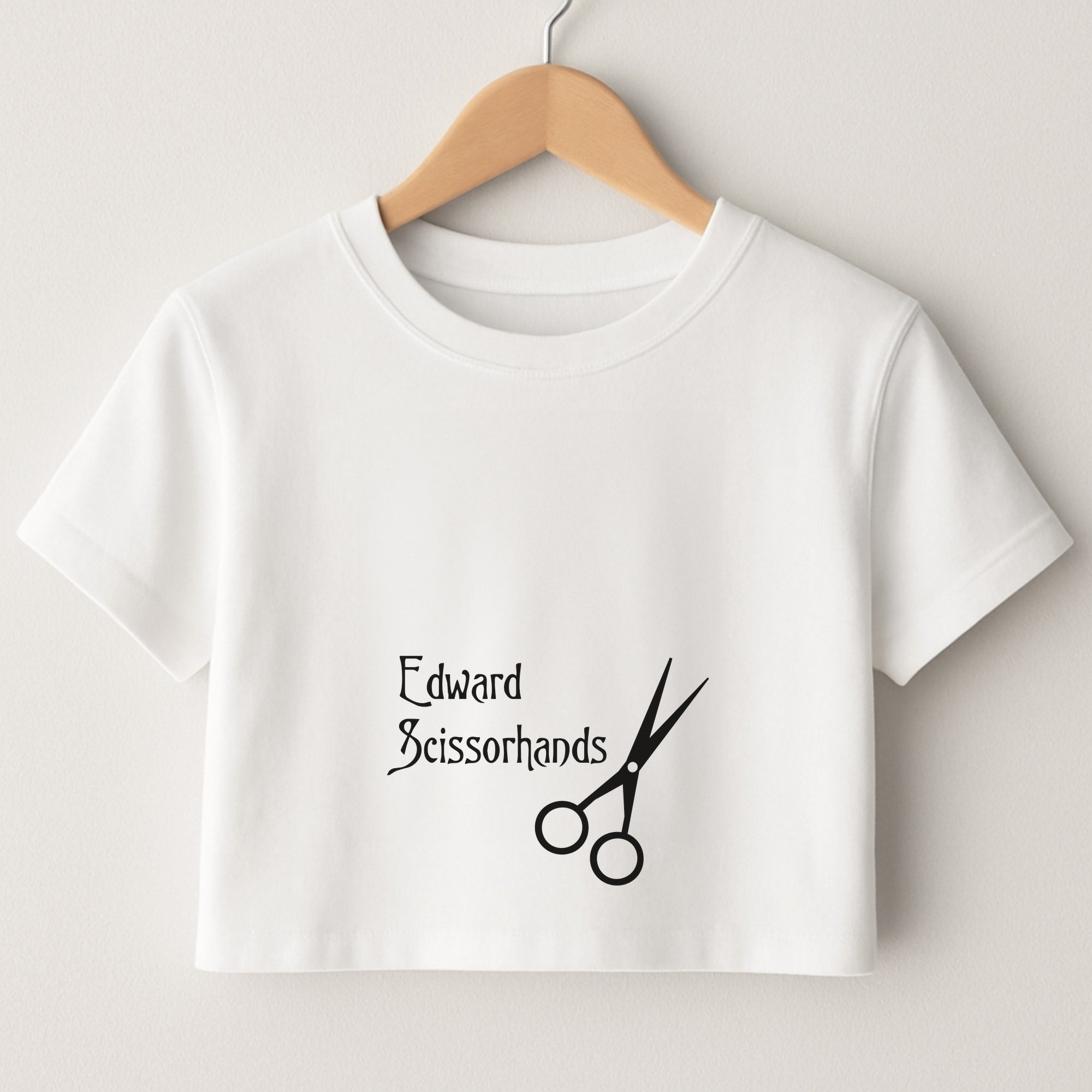 Name - Scissorhands Crop Top