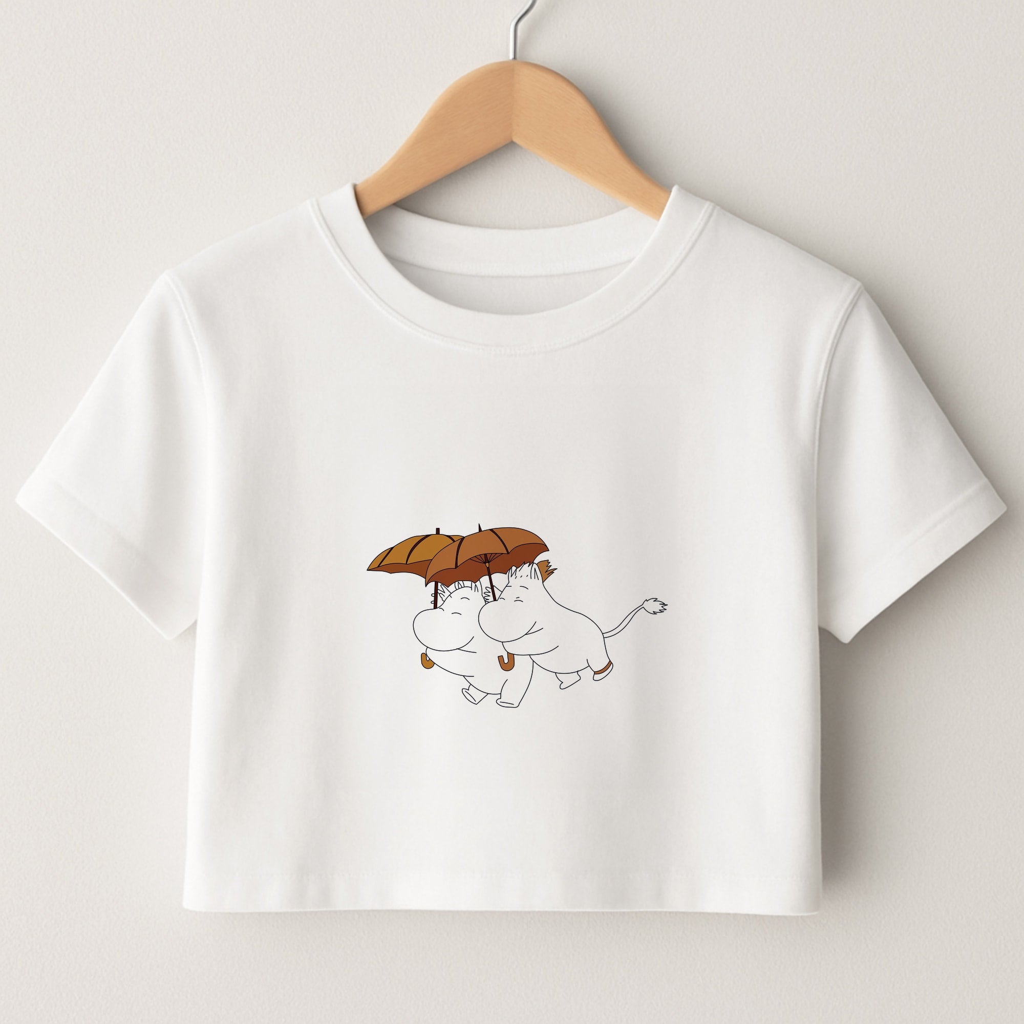 Moom Umbrellas Crop Top