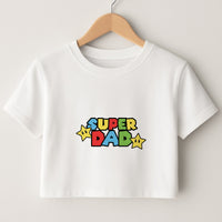 Super Dad  Crop Top