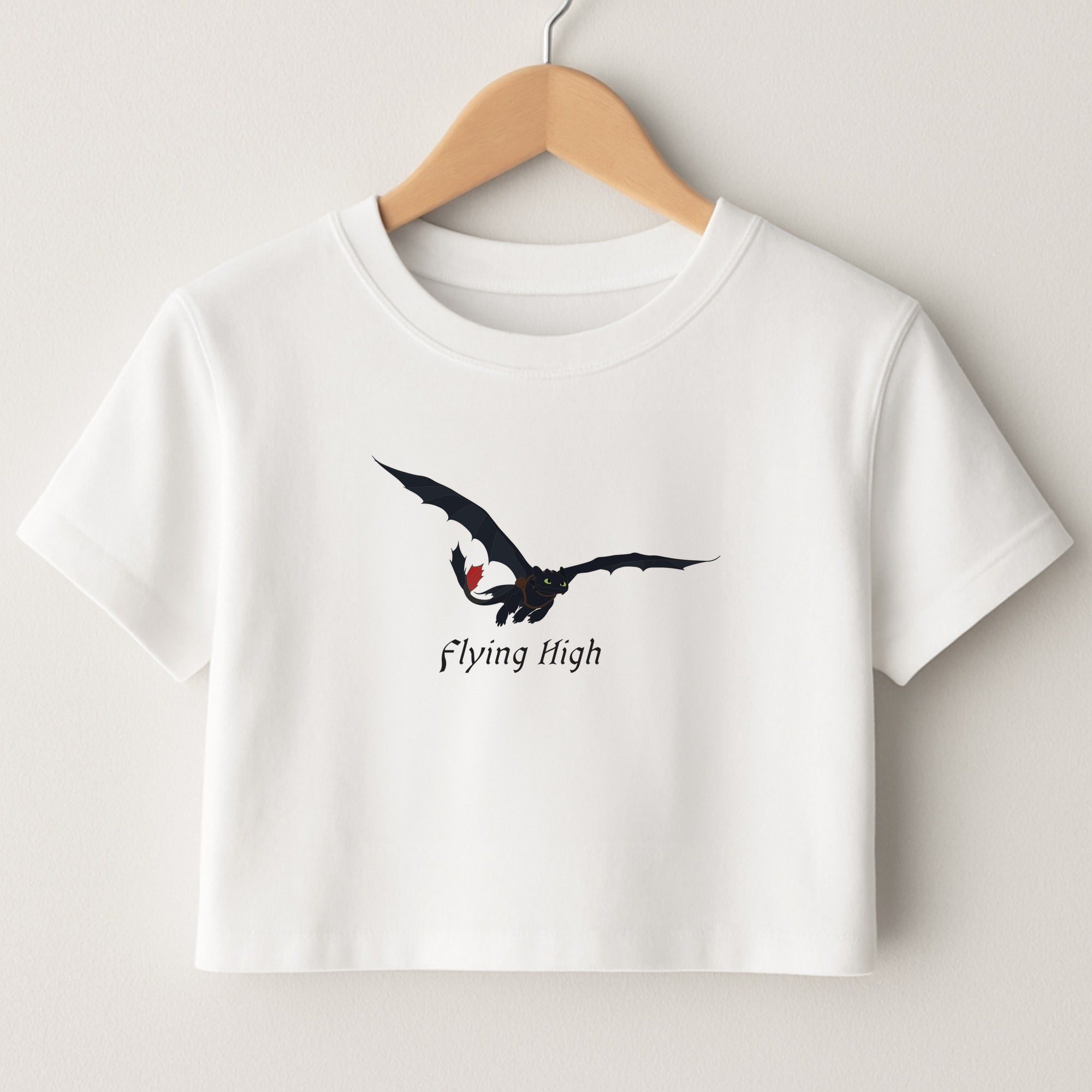 Dragon Flying High Crop top