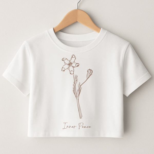 Inner Peace  Crop Top