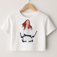 Black Widow Crop Top