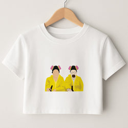 Walter And Jesse Crop Top