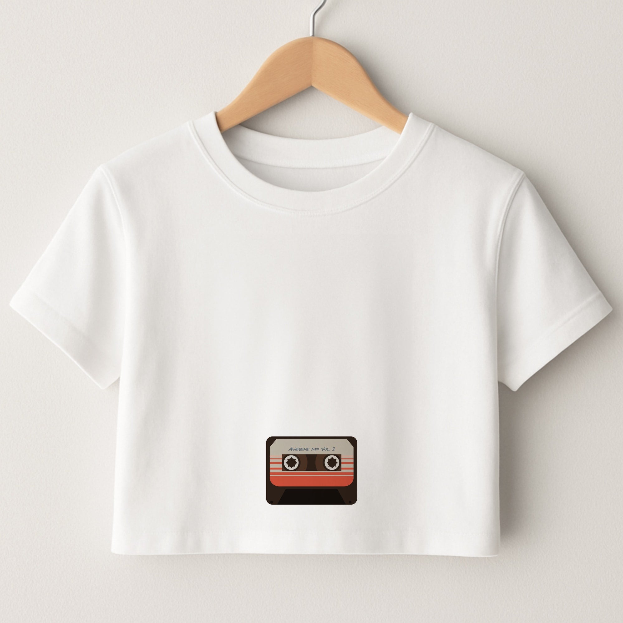 Awesome Mix Vol 2 - GOTG Crop Top