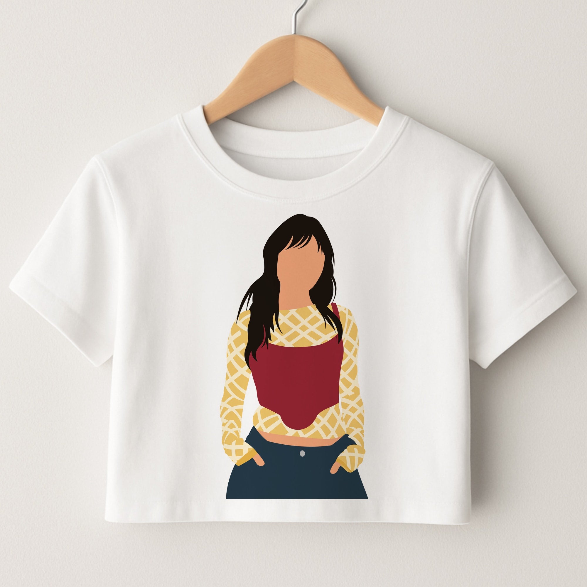 Gold Stars Crop Top