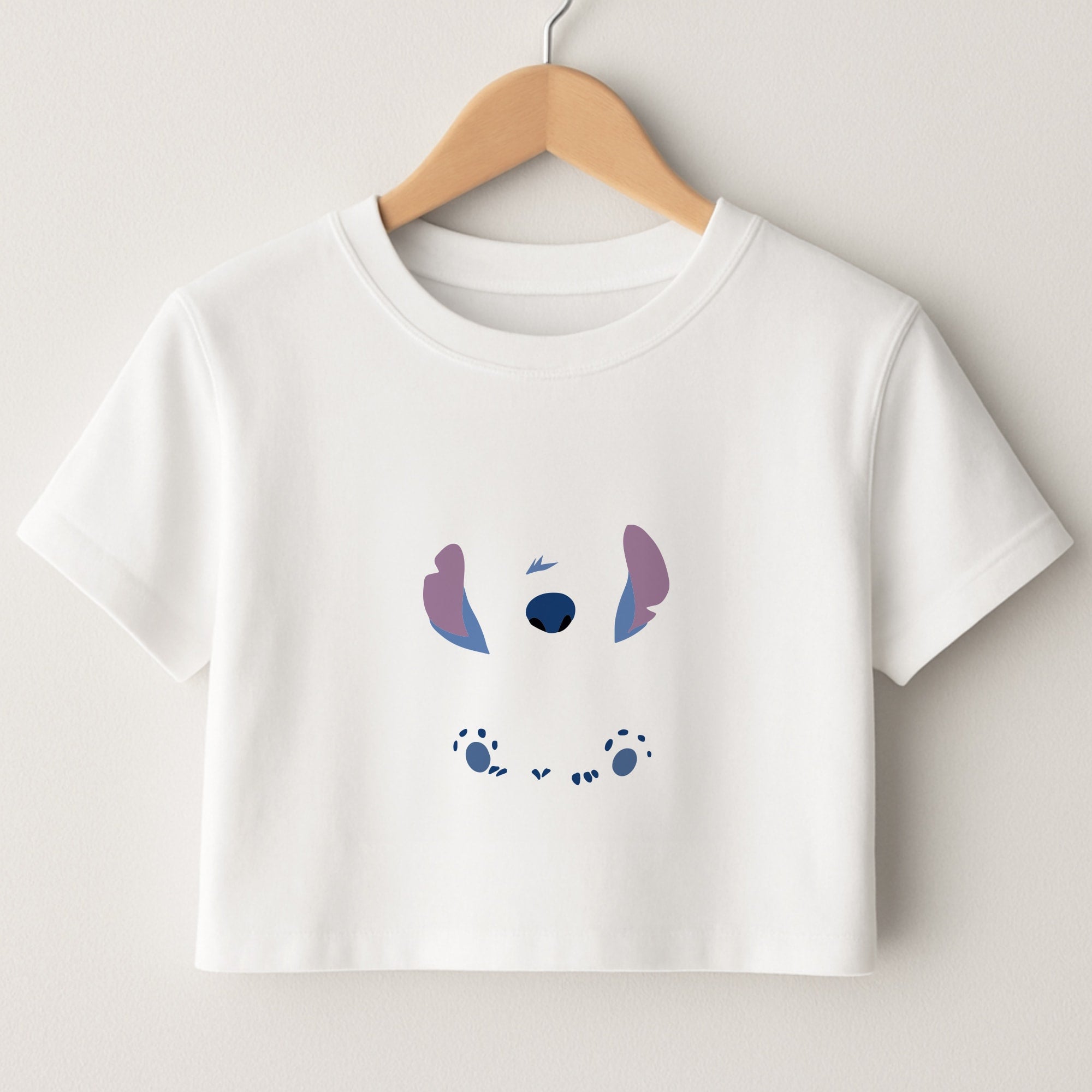 Alien Blue Crop Top