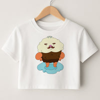 Mr Cupcake Crop Top