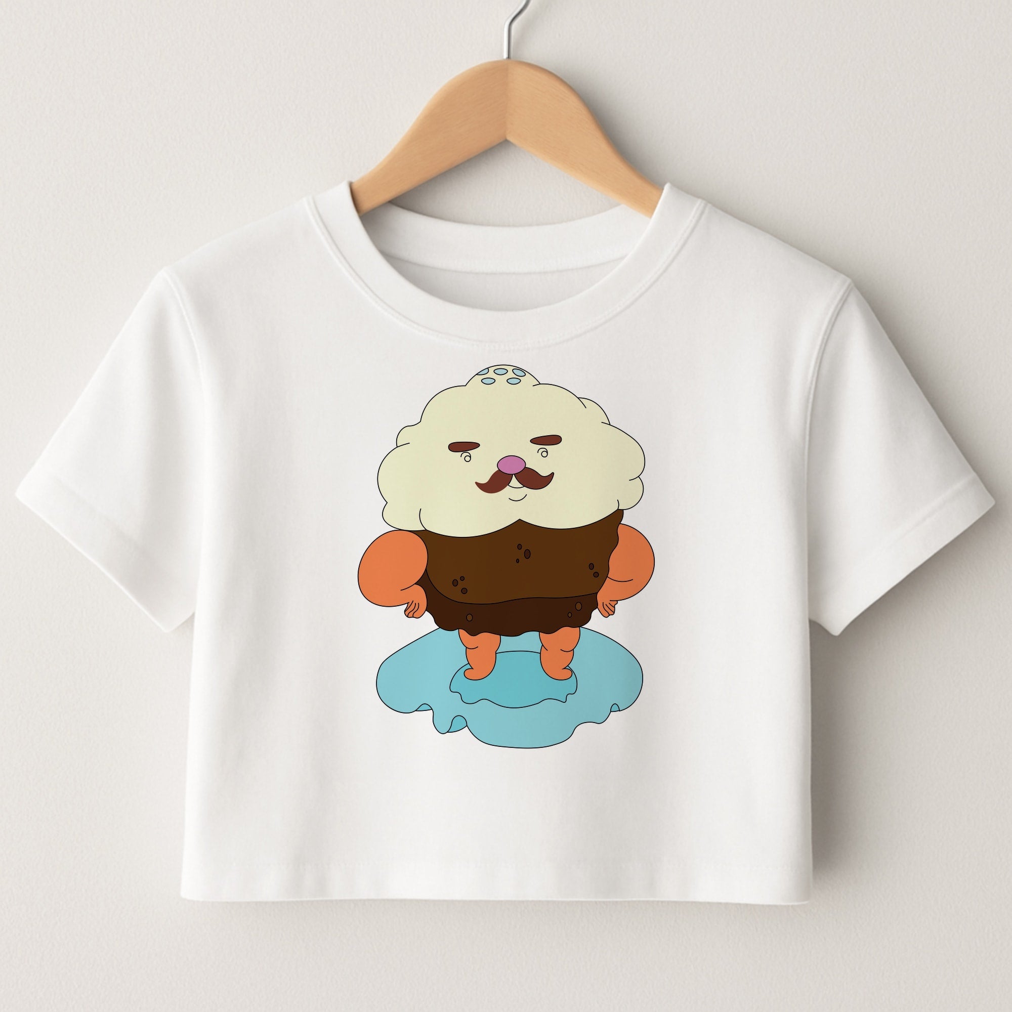 Mr Cupcake Crop Top
