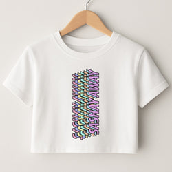 Sashay Away Retro - Drag Queen's Drag Race Crop Top