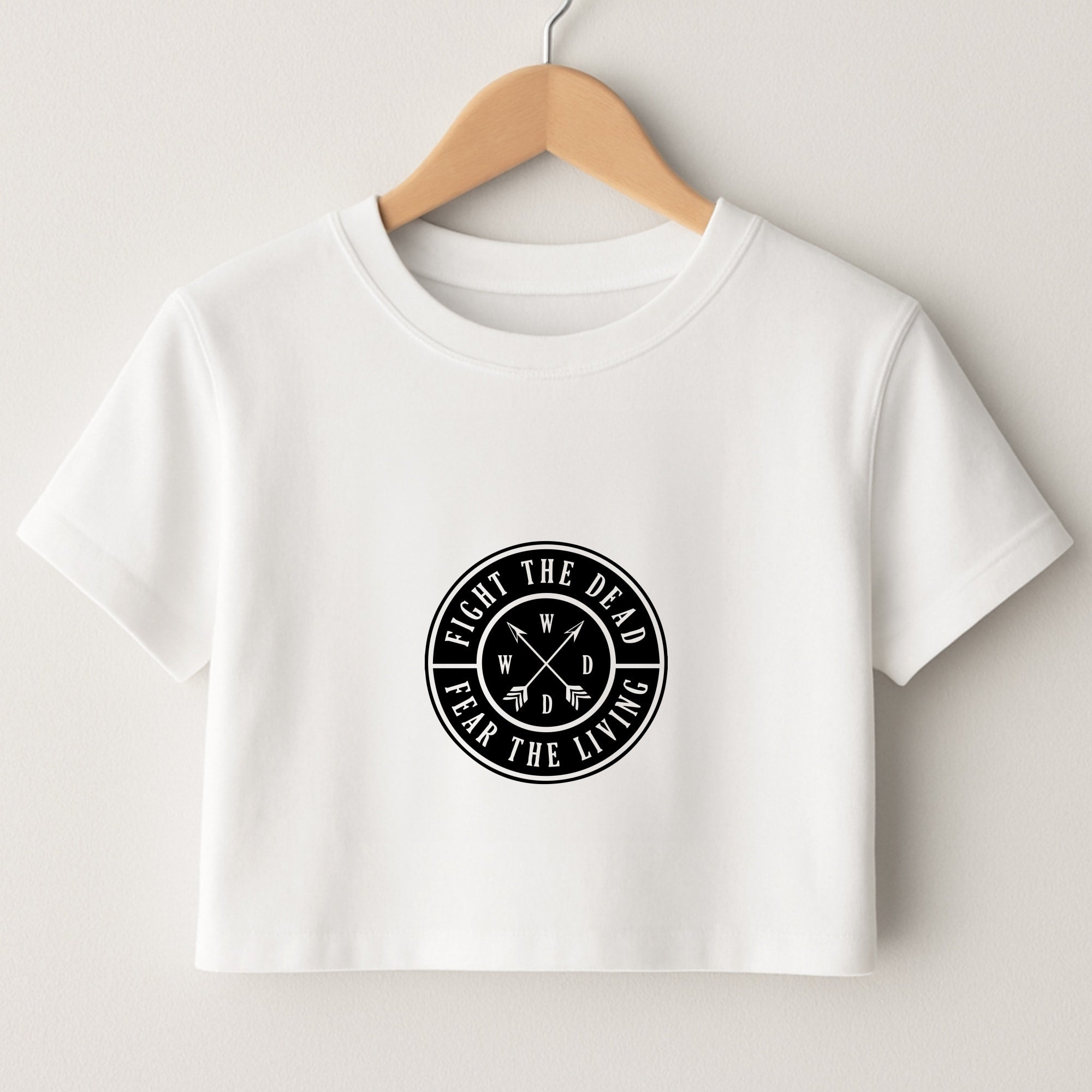 Fight The Dead, Fear The Living - TWD Crop Top