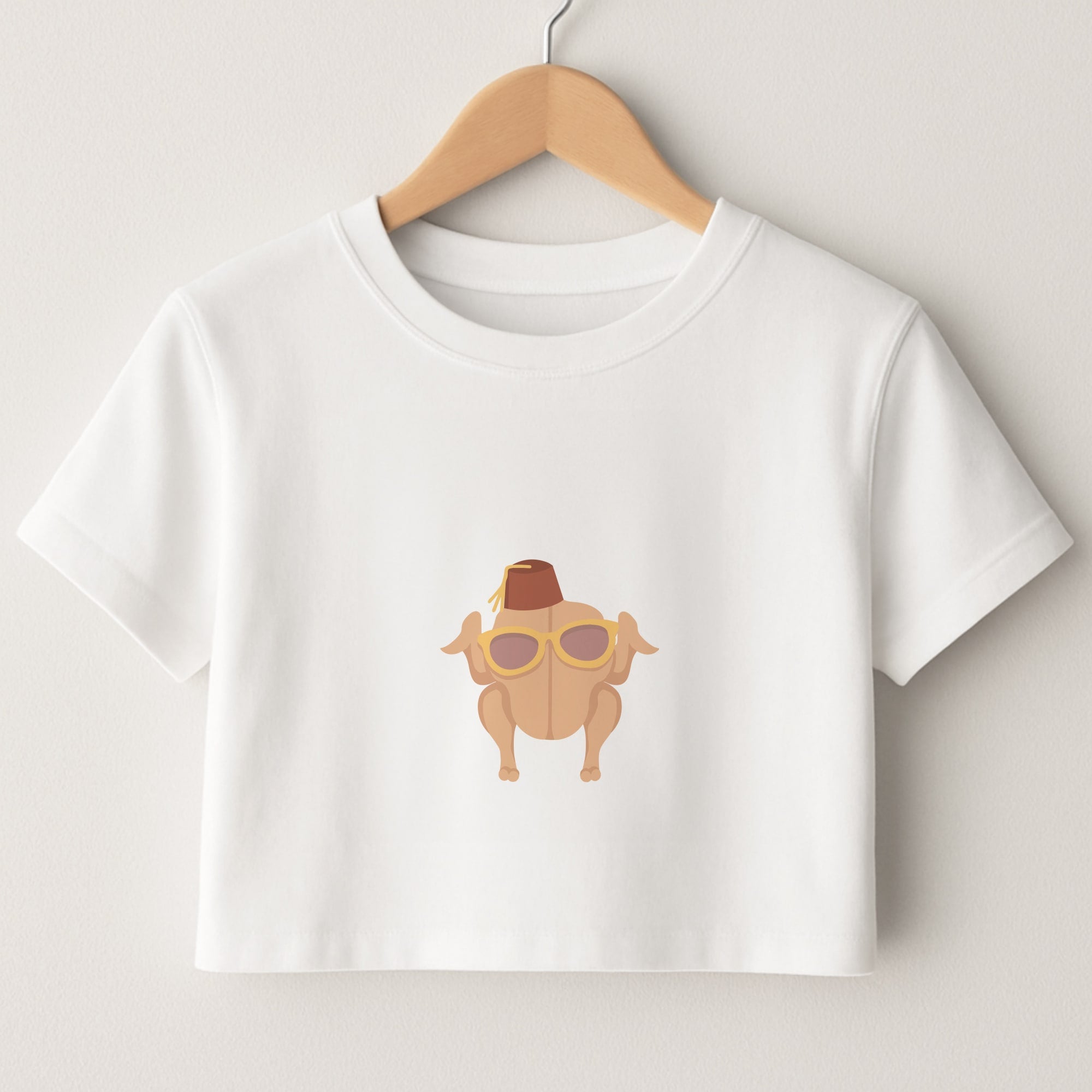Thanksgiving Turkey Crop Top