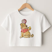 Winnie Sketch Crop Top 1