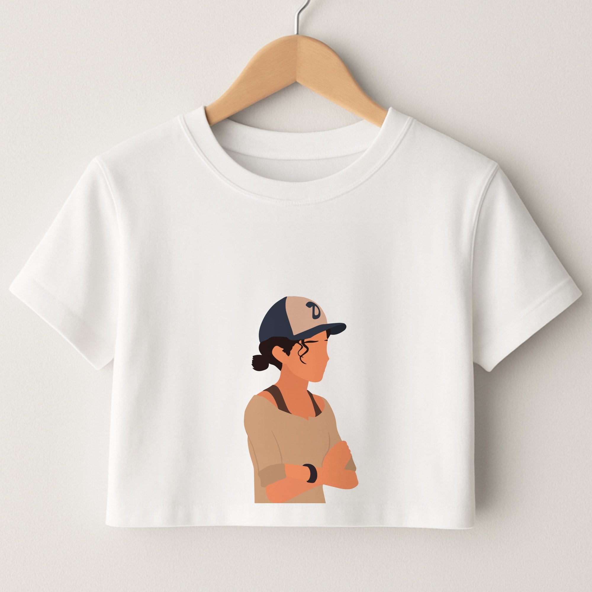Clementine Faceless - TWD Crop Top