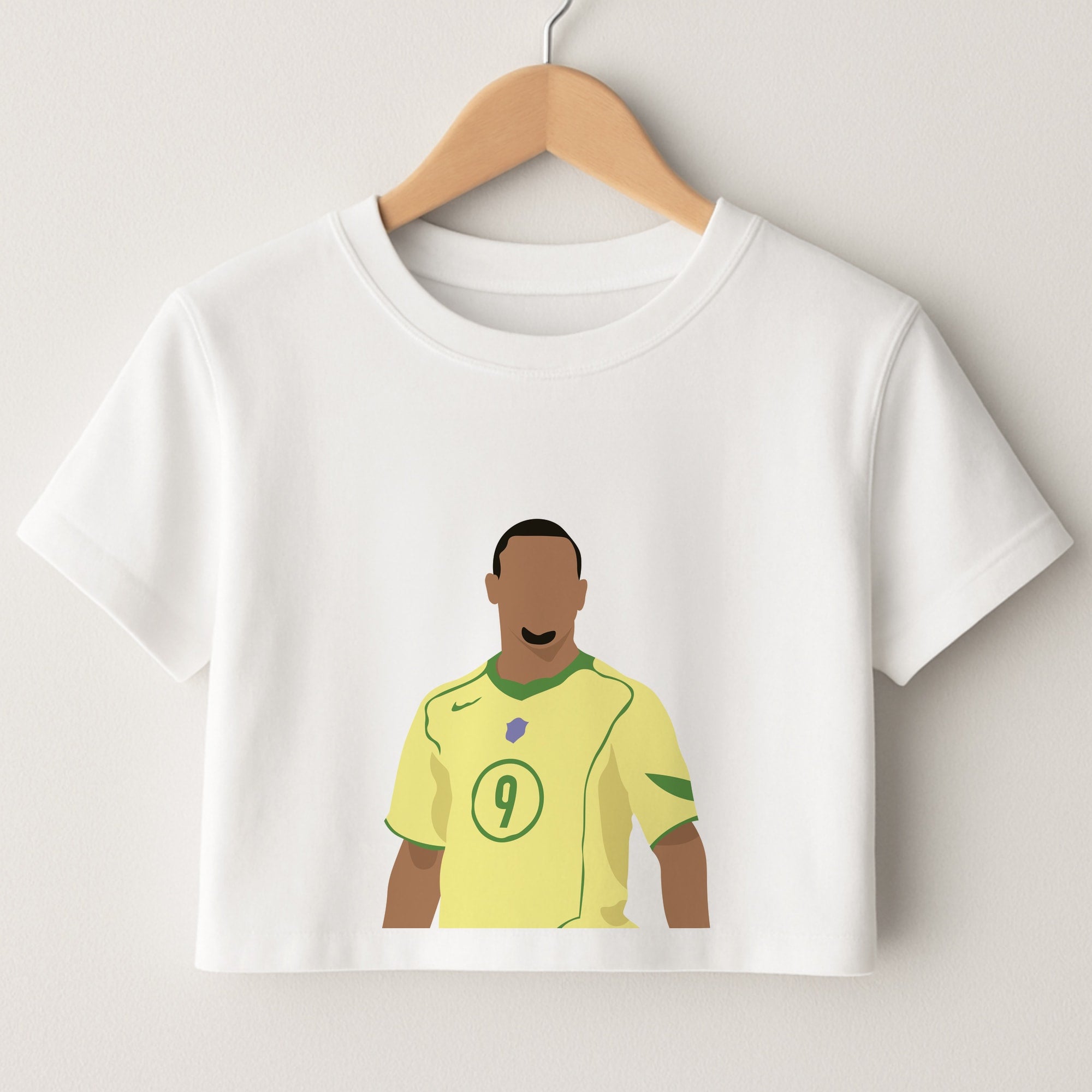 R9 Ronaldo - Football Crop Top