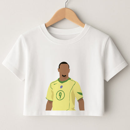 R9 Ronaldo - Football Crop Top