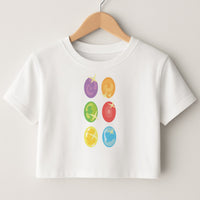 Infinity stones Crop Top