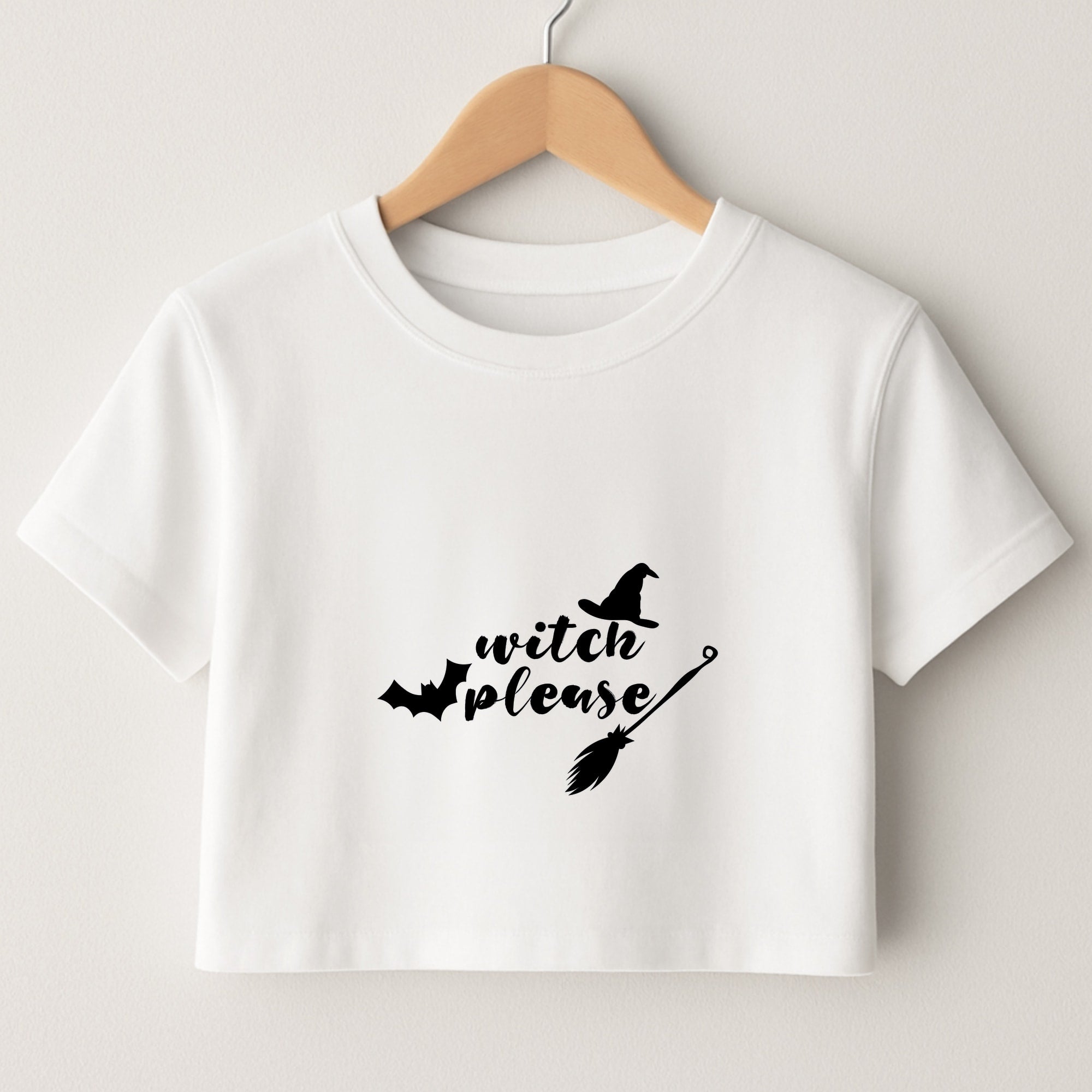 Witch Please - Halloween Crop Top