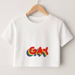 Gay Rainbow - Pride Crop Top