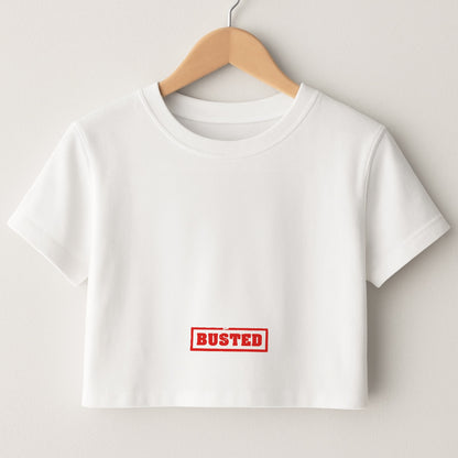 Band Logo - Bust Band Crop Top