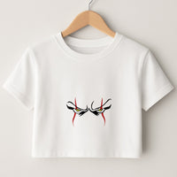 Clown Eyes Crop Top